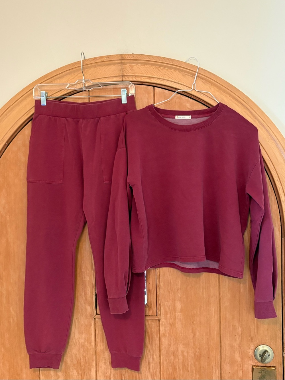 Marine layer Tate sweatshirt and Sammi jogger set